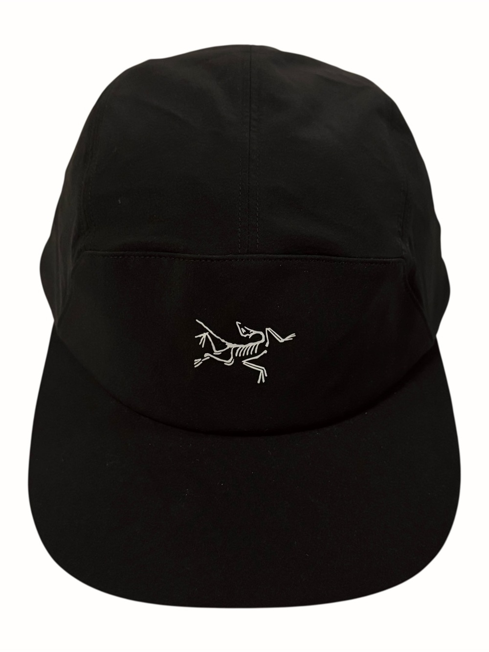 NWOT Arc'teryx Gamma 5-Panel Cap – Lightweight Technical Hat – Black – Size L/XL